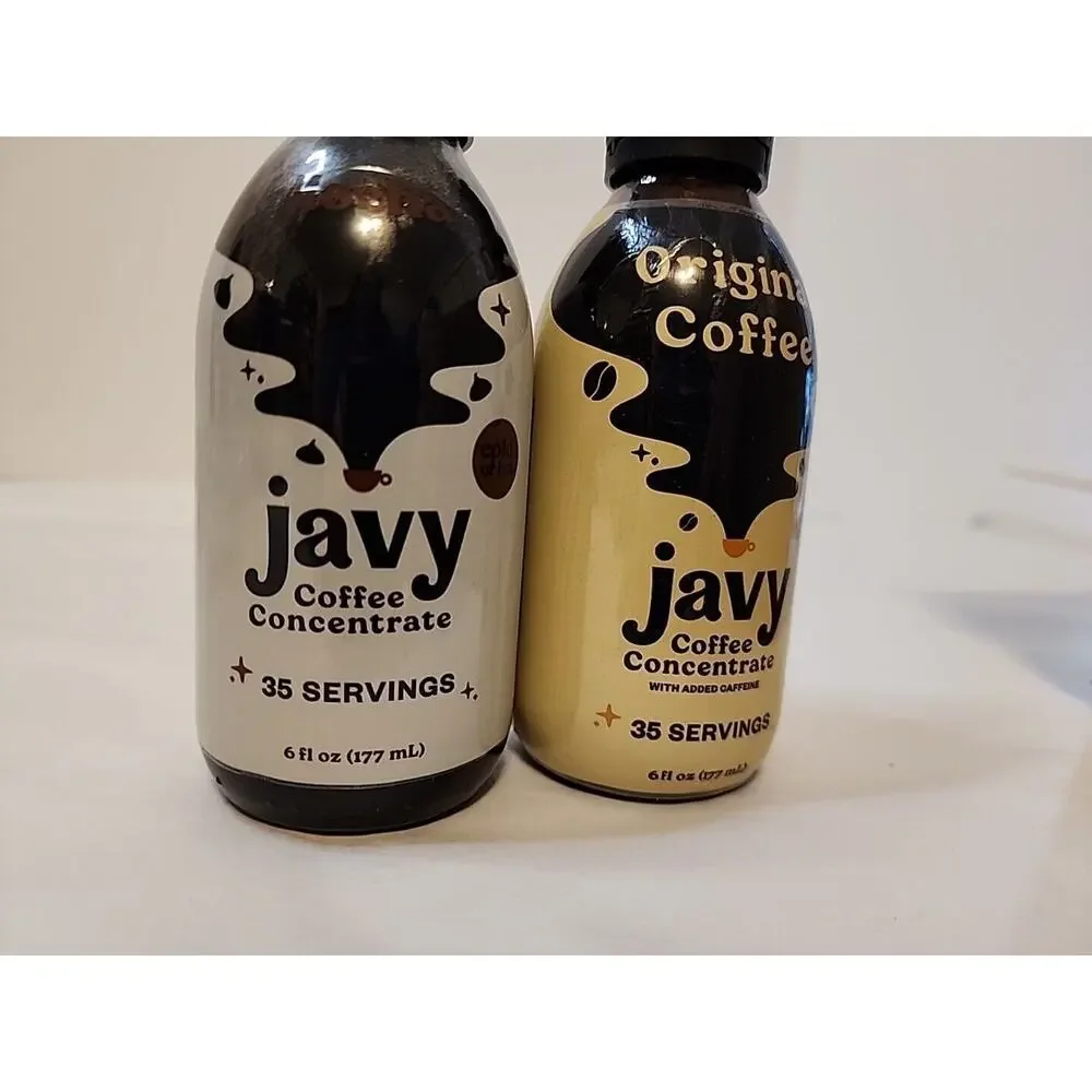 Javy Coffee Concentrate 35X, Iced Coffee, Instant Coffee Beverages, 6oz - 2 Pack